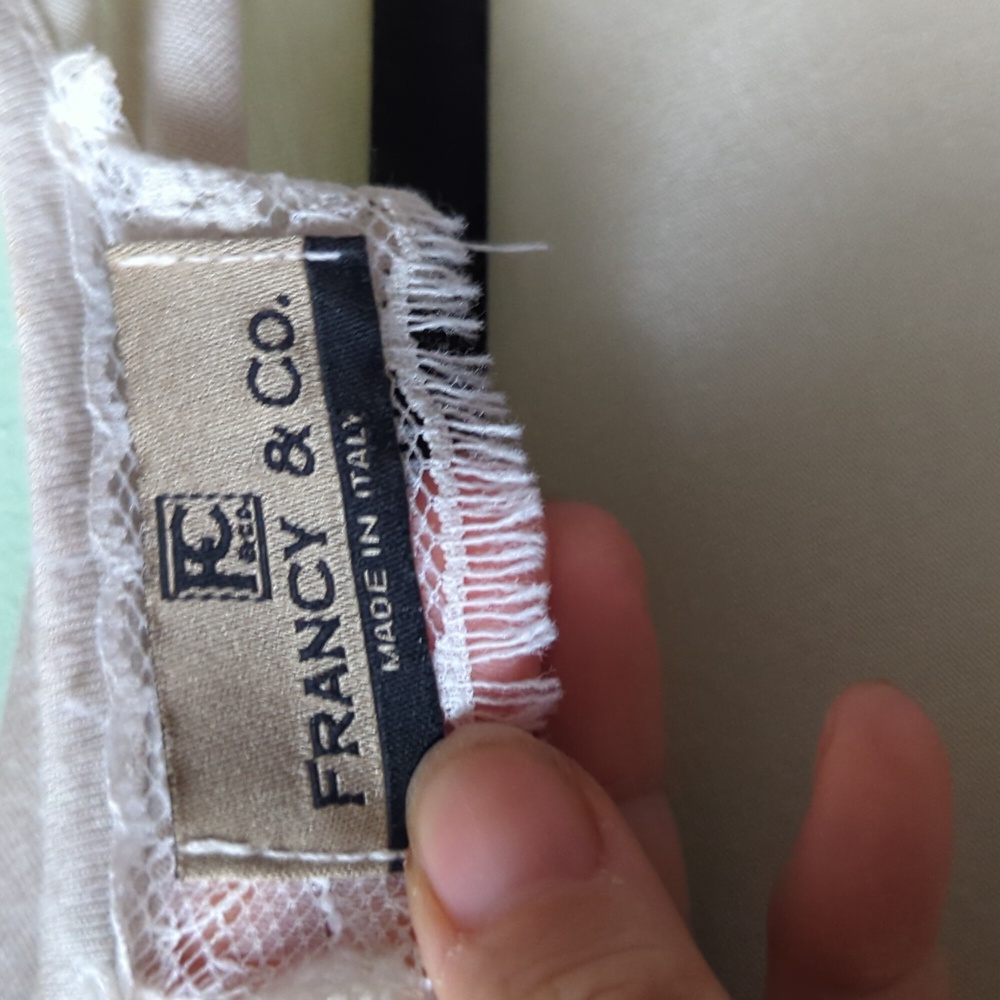 Italian made embroidered overlay dress - Picture 2 of 6